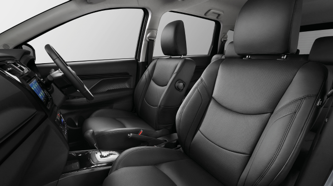 Semi Bucket Leather Seats