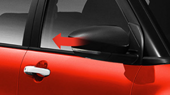 Auto fold side mirror