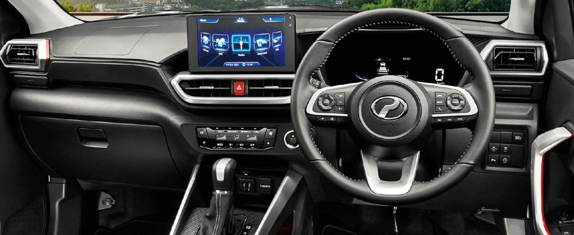 Perodua Ativa Rear View