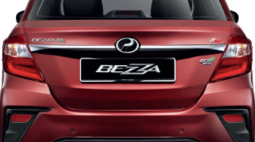 Perodua Bezza Rear View